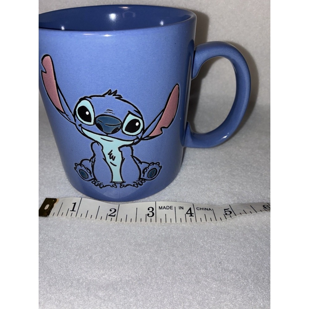 Disney Stitch Coffee Mug 20oz Blue Lilo and Stitch Large - Picture 6 of 7